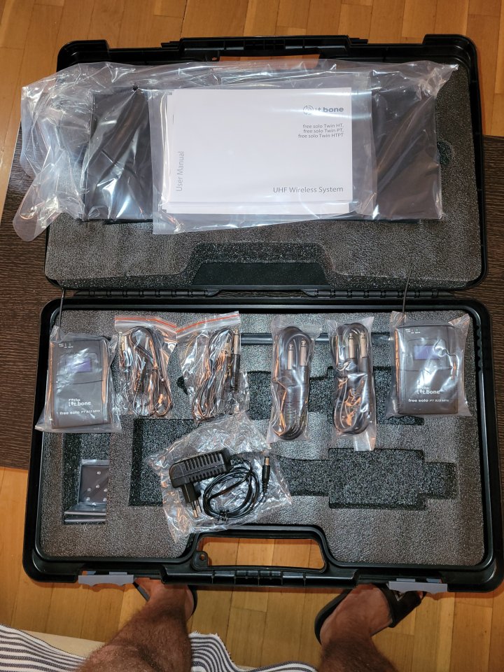Sistema de Microfonia inalámbrica t.bone free 823Mzh de segunda mano · Foto 4 de 6 · Madrid · 315 €