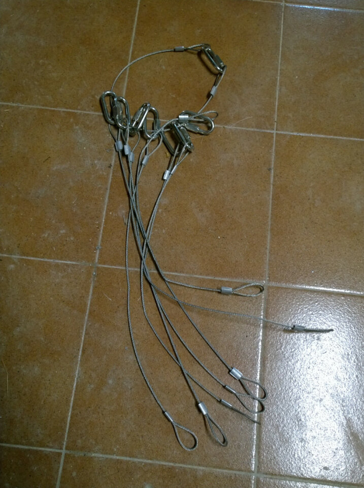 Cables de seguridad de acero