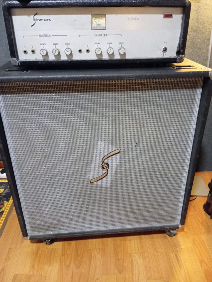 Ampli Bajo Sinmarc B2160C + Cabezal de segunda mano · Foto 1 de 3 · Alicante · 670 €