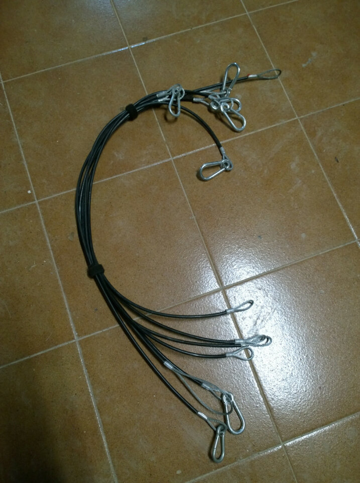 Cables de seguridad de acero