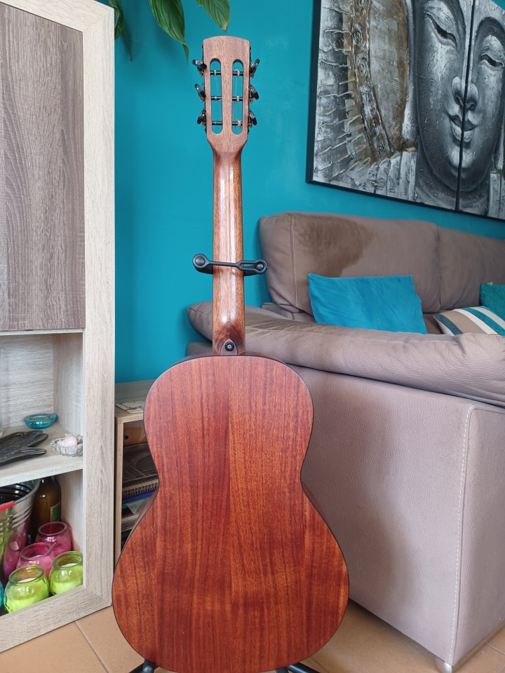 Harley Benton CLP-15E Custom Line Koa Parlor