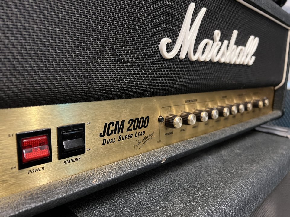 Marshall JCM2000 Dual Super Lead DSL 100 + 4x12 JCM 900 Celestion G12T-75