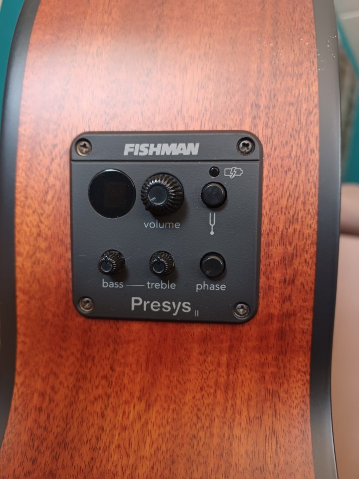 Harley Benton CLP-15E Custom Line Koa Parlor