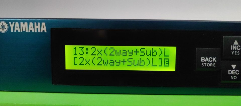 Procesador YAMAHA SP2060