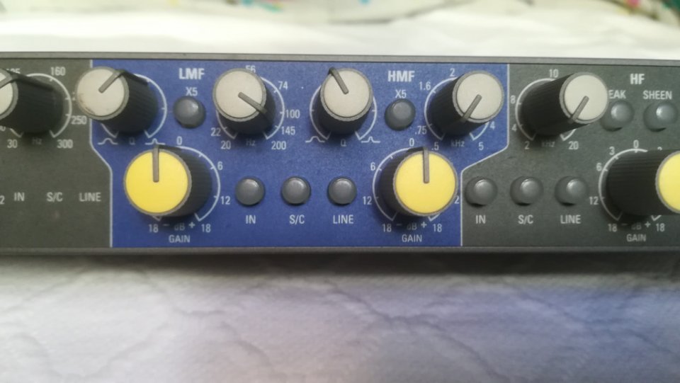 Channel strip Amek Pure Path "CIB" Rupert Neve