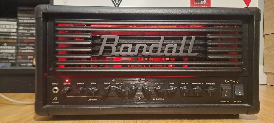 Amplificador Randall Satan 50