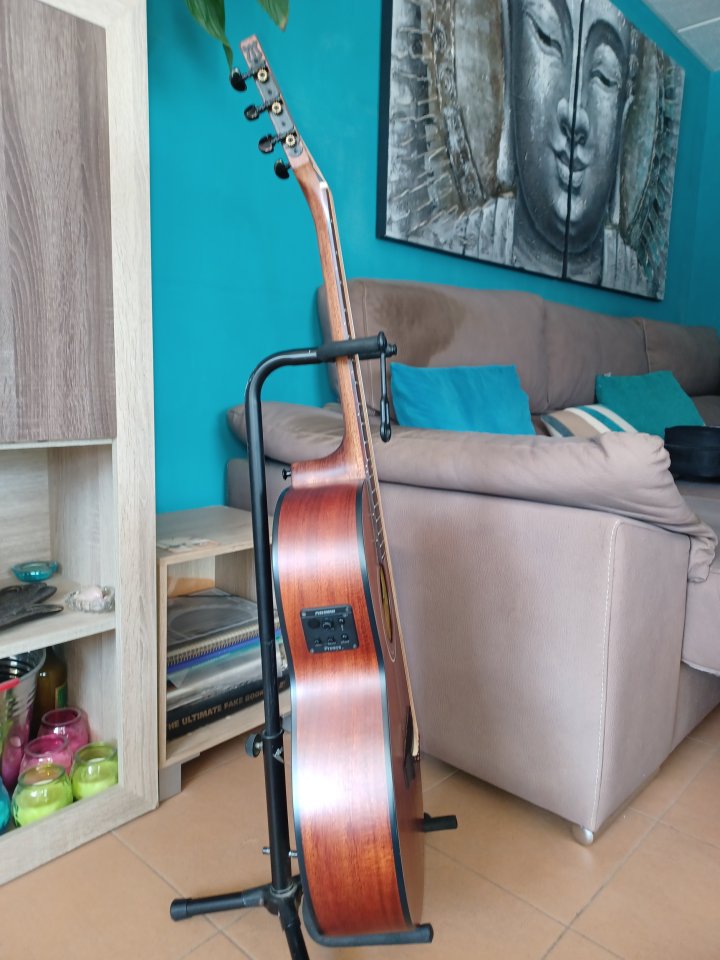 Harley Benton CLP-15E Custom Line Koa Parlor