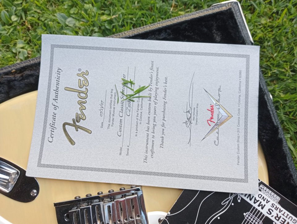 Fender Custom Shop Classic Stratocaster 2007 de segunda mano · Foto 7 de 10 · A Coruña · 3500 €