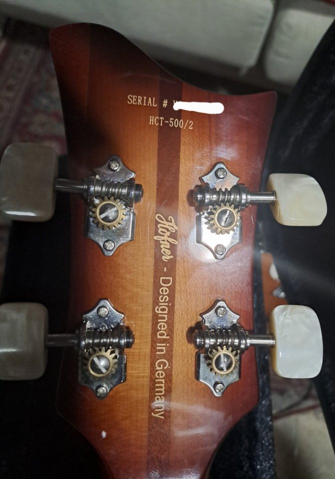 VENDO O CAMBIO Hofner Club Contemporary Series