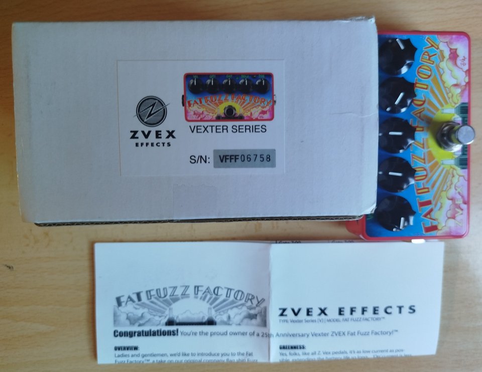 Zvex Fat Fuzz Factory de segunda mano · Foto 6 de 10 · Barcelona · 175 €
