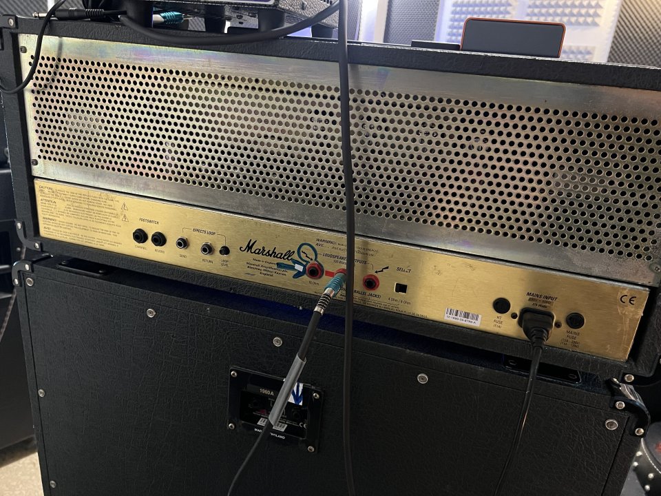 Marshall JCM2000 Dual Super Lead DSL 100 + 4x12 JCM 900 Celestion G12T-75