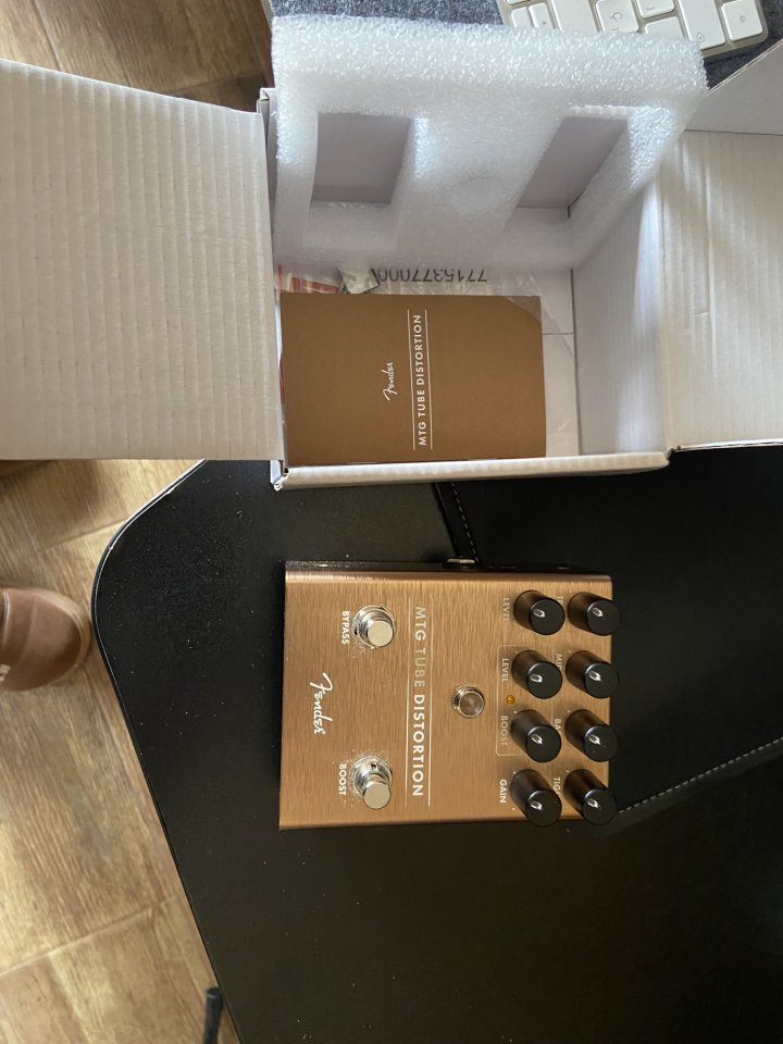 Fender mtg tube distorsion