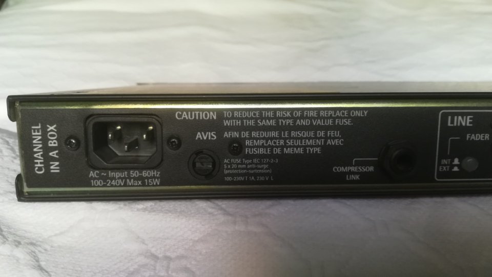 Channel strip Amek Pure Path "CIB" Rupert Neve