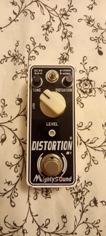 Pedal Distortion Mighty Sound M1 de segunda mano · Foto 1 de 4 · Zaragoza · 24 €