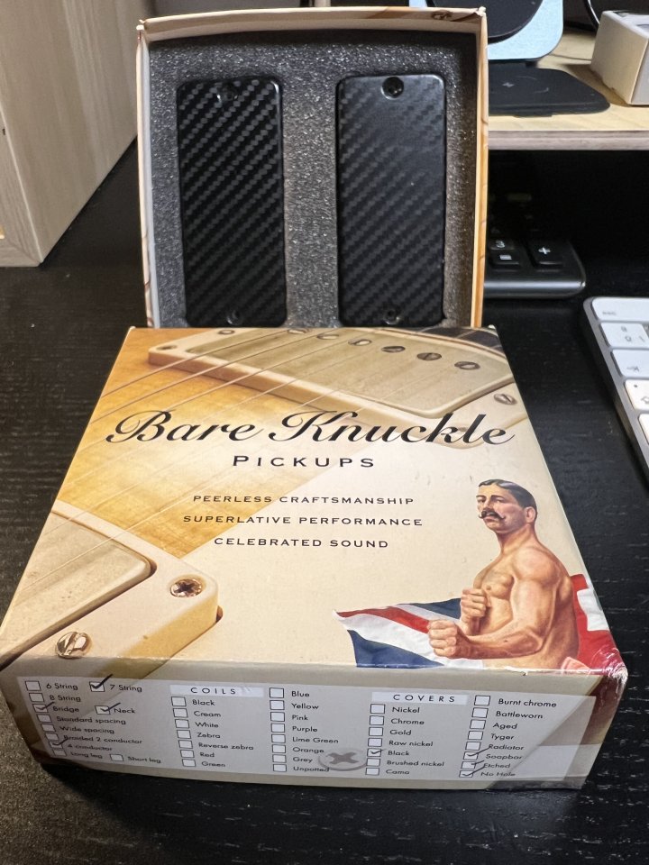 Bare Knuckle Juggernaut Soapbar 7 cuerdas