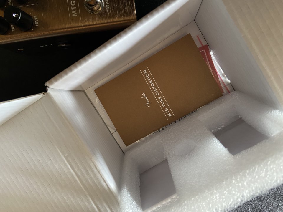 Fender mtg tube distorsion