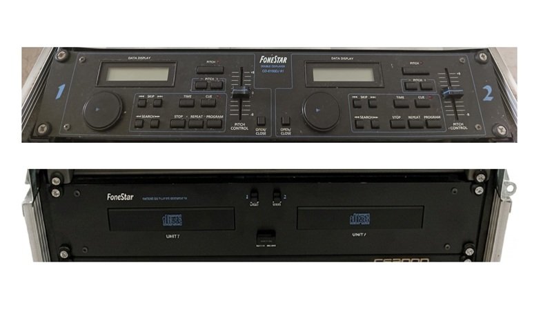 Reproductor Profesional Doble de CD FONESTAR CD-6100DJ de segunda mano · Foto 5 de 5 · Cantabria · 85 €