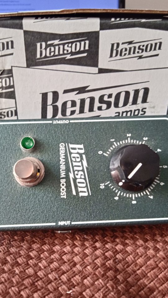 Benson Amps Germanium Boost