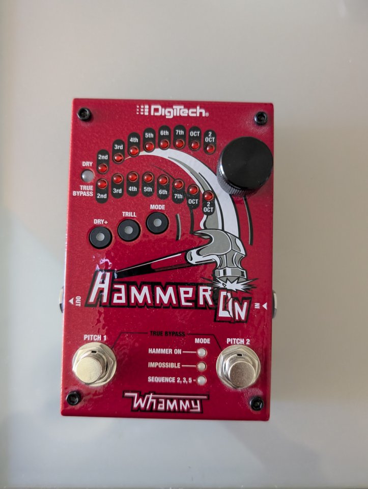 Digitech hammer on