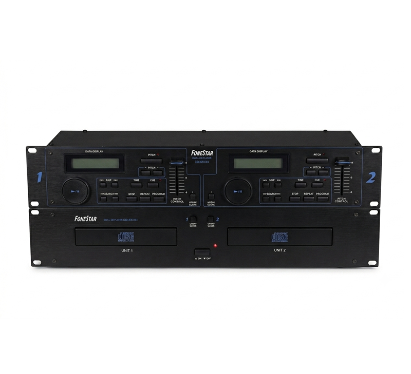 Reproductor Profesional Doble de CD FONESTAR CD-6100DJ de segunda mano · Foto 1 de 6 · Cantabria · 85 €