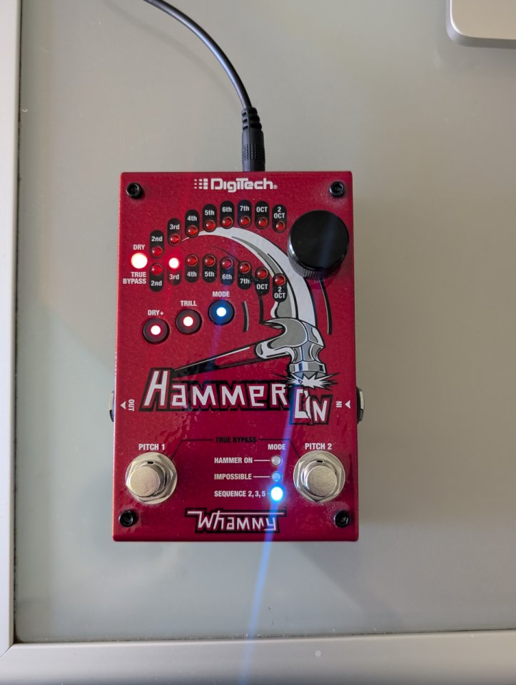 Digitech hammer on