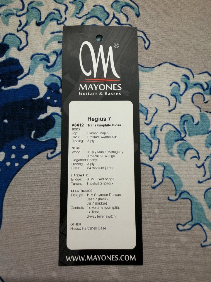Mayones Regius 7 de segunda mano · Foto 5 de 10 · Murcia · 3000 €