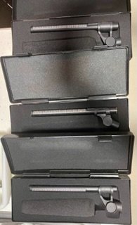 3 micrófonos de cañón Sennheiser Mkh416 pack por los 3 micrófonos 1050€ , 1 micrófono solamente 400€