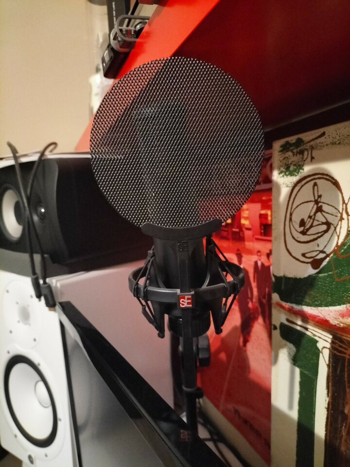 VENDO MICROFONO SE2200 en un estado impecable 130 EUROS.