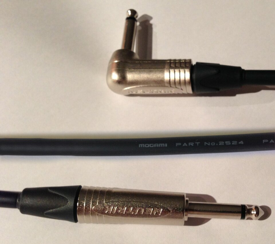 Fabrico cables de guitarra, carga o microfono "A MEDIDA" de alta calidad / NOVEDAD también Mogami