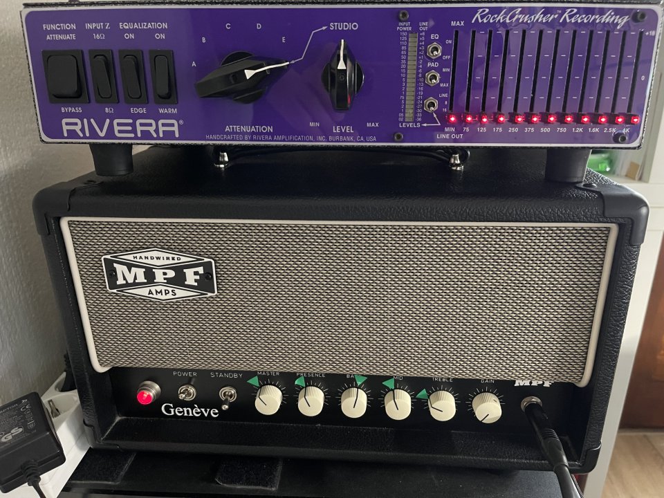 Rivera Rockcrusher Recording de segunda mano · Foto 1 de 5 · Girona · 547 €