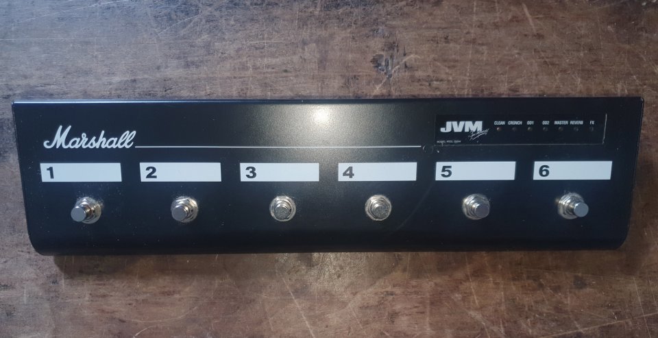 Pedal Marshall PEDL91016 6 Footswitch para serie JVM (410 205 210 ) de segunda mano · Foto 1 de 4 · Bizkaia · 65 €