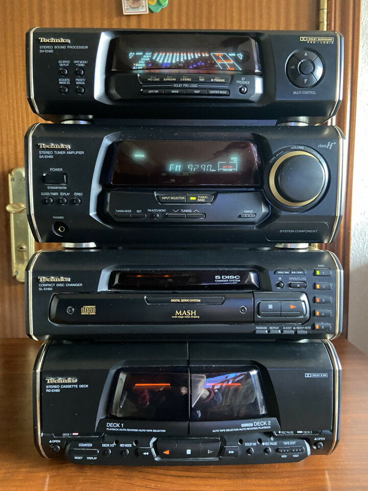 Equipo de música Technics SC-EH60      También cambio