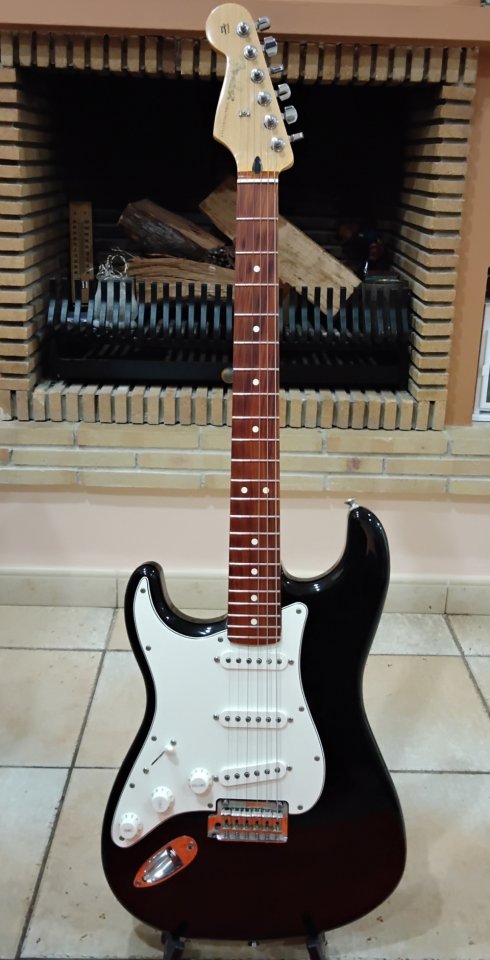 Fender stratocaster Player México zurdos