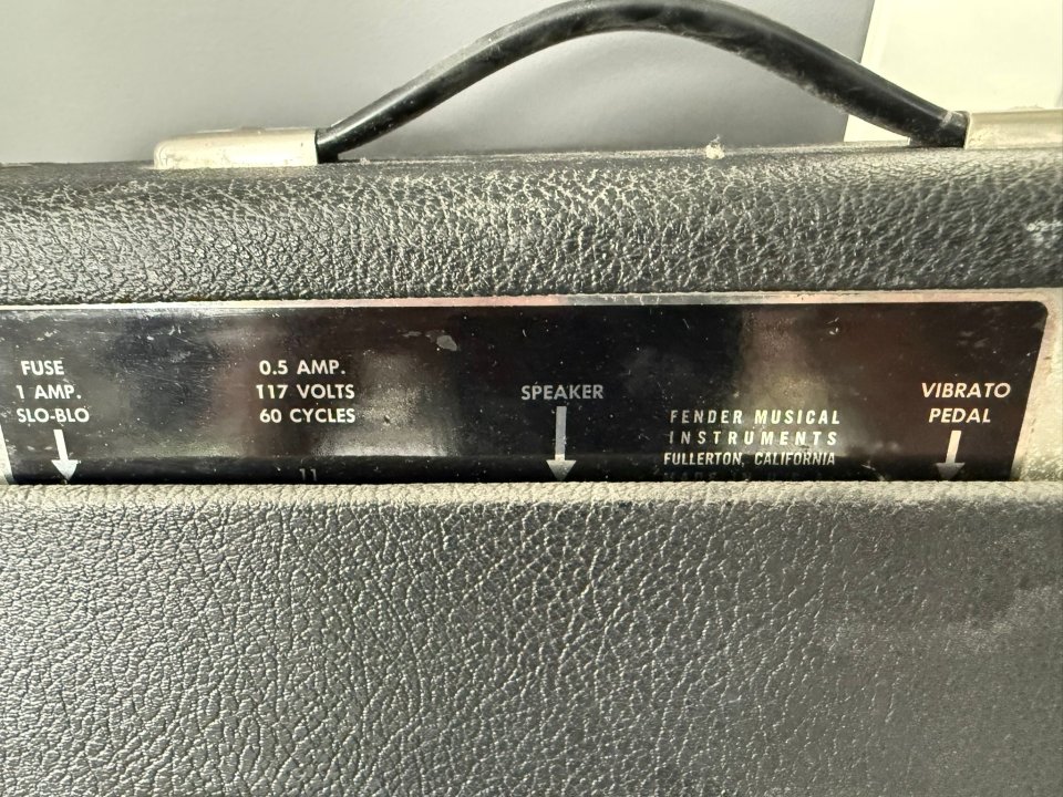 Fender vibrochamp 1964