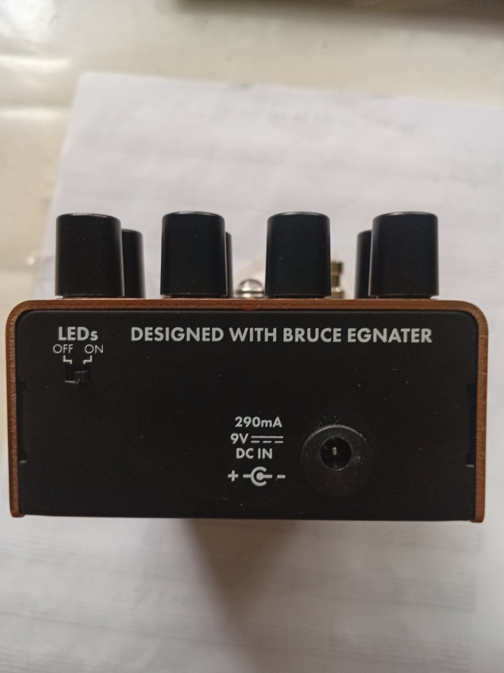 Pedal MTG Tube Distorsion Fender de segunda mano · Foto 4 de 8 · Castellón · 115 €