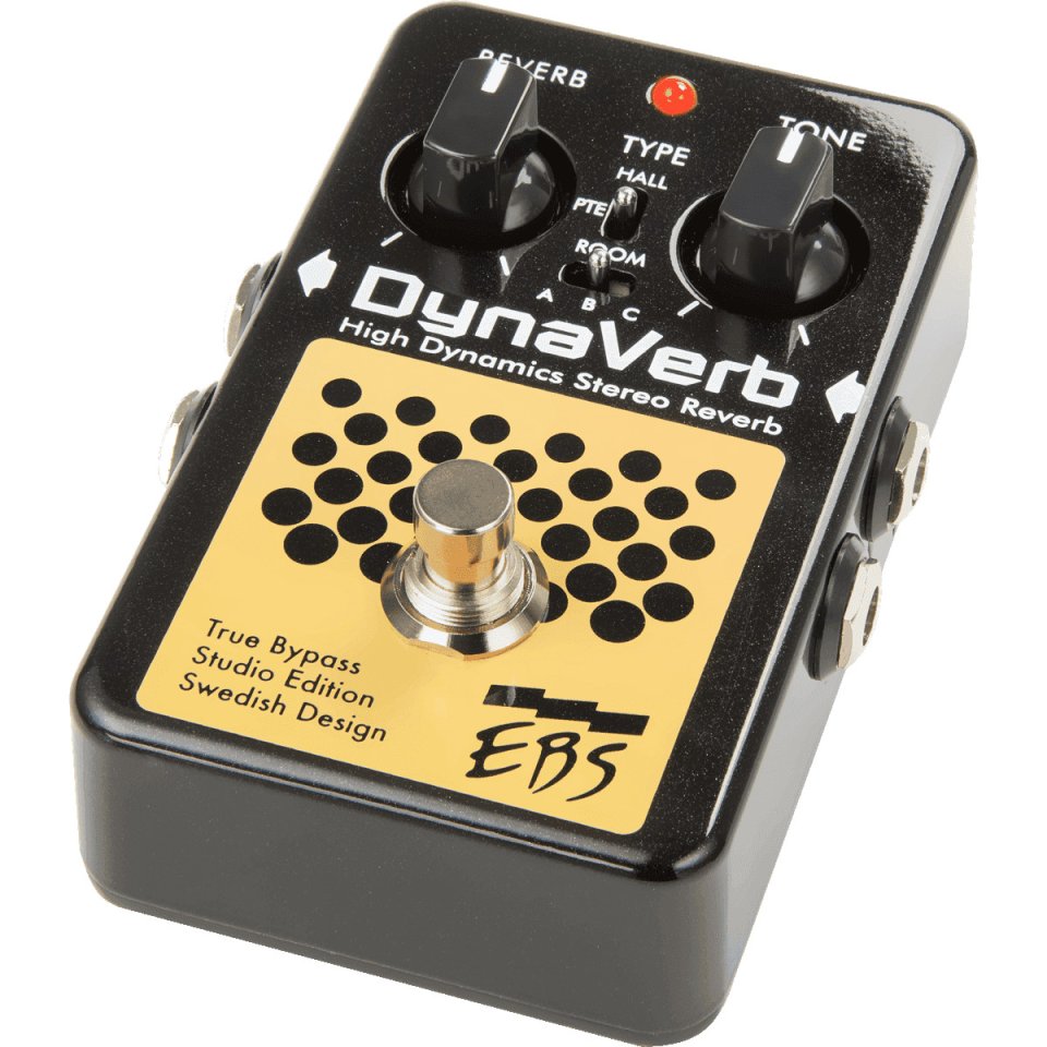 EBS Black Label DynaVerb Studio Edition Bass Reverb Pedal