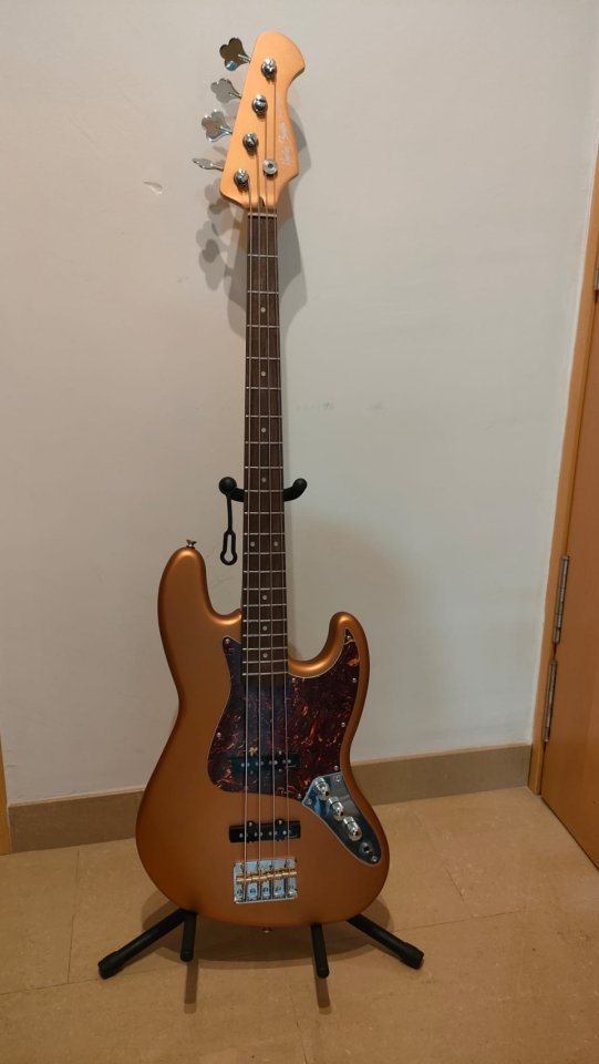 Harley Benton JB-25TH Firemist de segunda mano · Foto 7 de 8 · Sevilla · 310 €