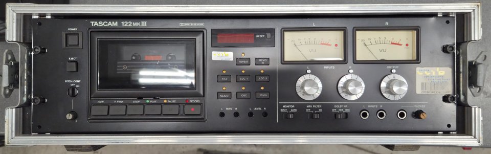 Tascam 122 MKIII Pletina Cassette PRO