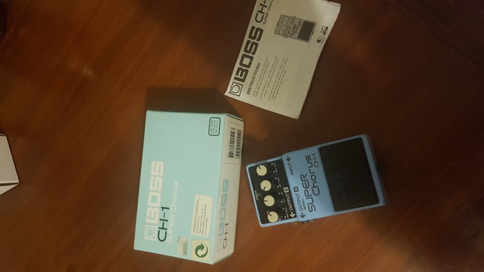 Boss CH-1 Super Chorus blue label