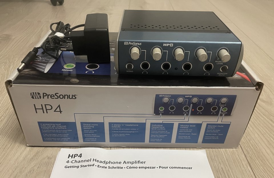 Amplificador auriculares Presonus HP4 de segunda mano · Foto 1 de 4 · Girona · 60 €