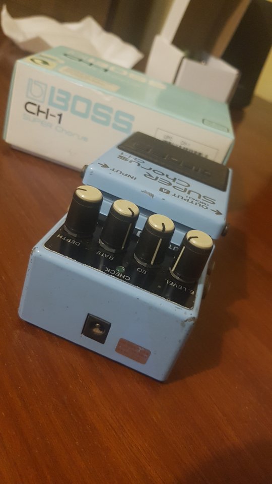 Boss CH-1 Super Chorus blue label