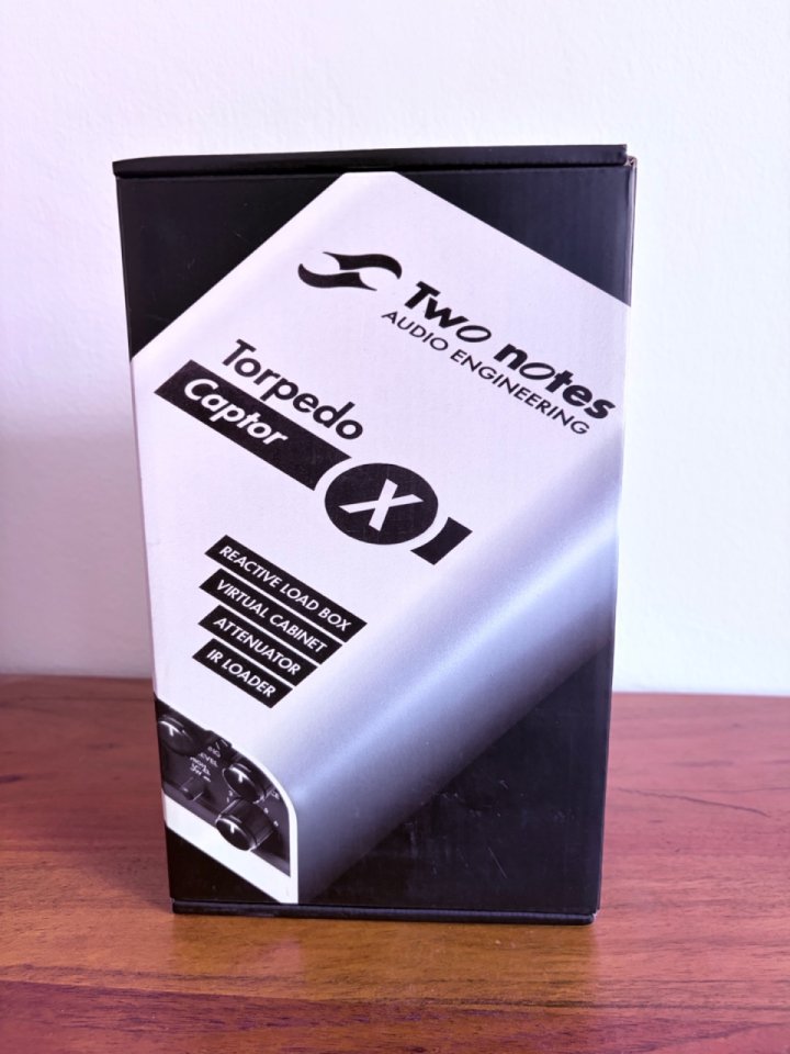 Two notes Torpedo Captor X 8 Ohm