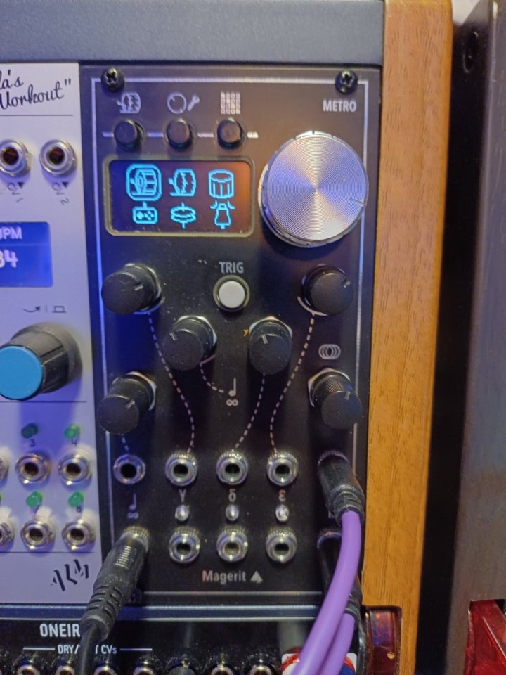 Magerit Metro Eurorack Drums