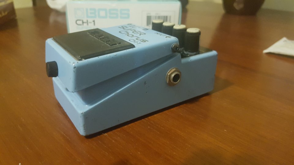 Boss CH-1 Super Chorus blue label
