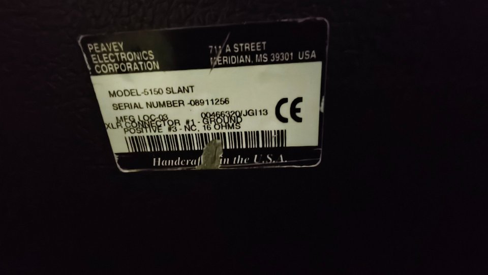 Peavey 5150 4x12 de segunda mano · Foto 2 de 2 · Bizkaia · 600 €