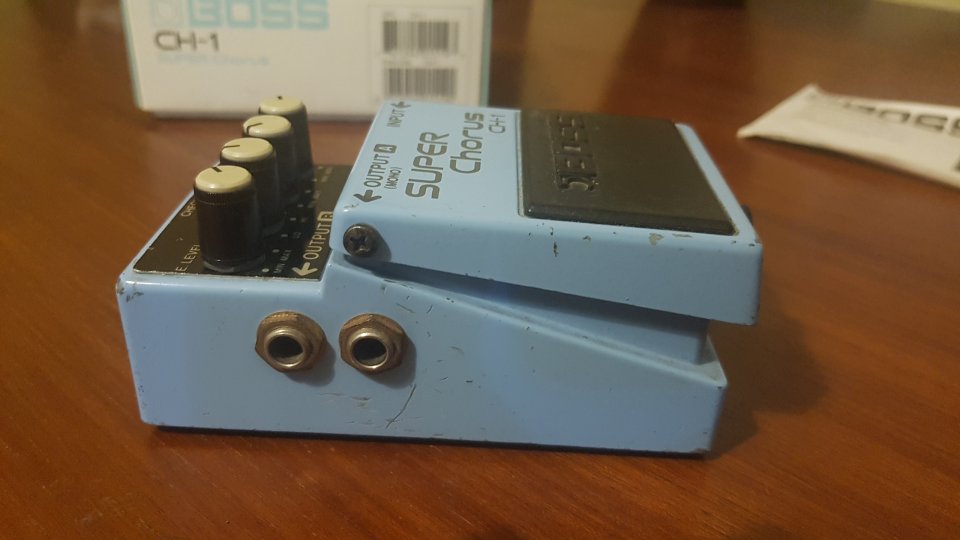 Boss CH-1 Super Chorus blue label