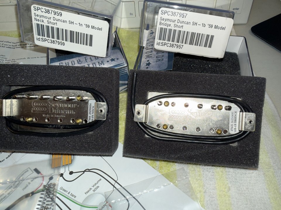 Seymour Duncan '59 Set Shop Floor Custom