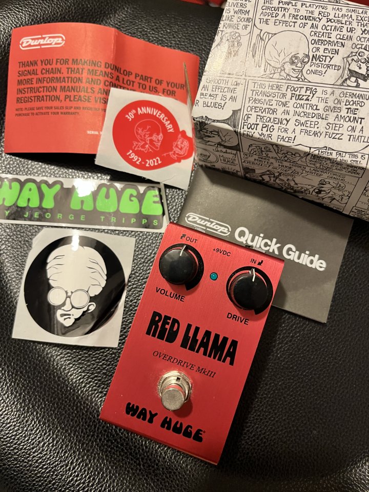 Way Huge Red Llama Overdrive Mkiii
