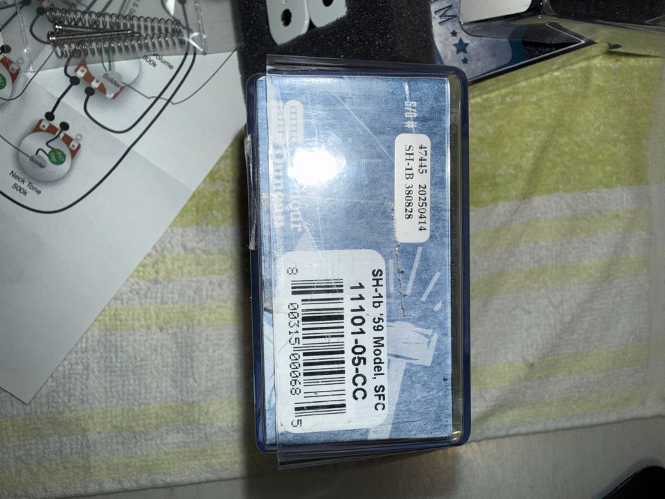 Seymour Duncan '59 Set Shop Floor Custom