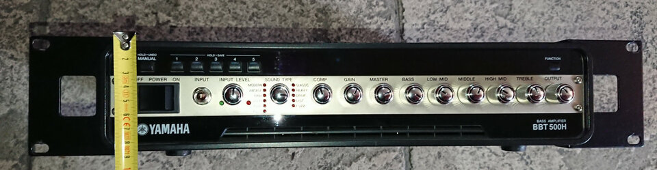 Amplificador Yamaha BBT500H